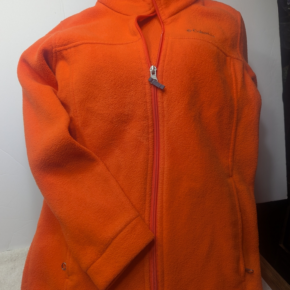 Columbia Kids Orange Fleece Hoodie